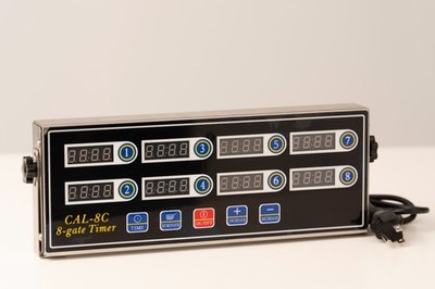 CAL-8C 8-GATE COMMERCIAL DIGITAL KITCHEN TIMER 8-CHANNEL RESTAURANT FOOD SERVICE