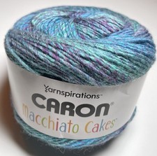 CARON MACCHIATO CAKES 1- Pk. TURBO TURQUOISE. I combine shipping