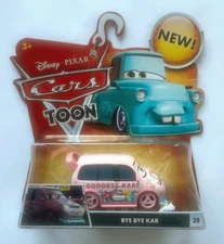Disney Pixar Cars TOON BYE BYE KAR COLLECTOR GRADE PACKAGING SEE PHOTOS