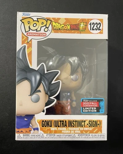 Funko Pop! Vinyl: Dragon Ball Goku Ultra Instinct # 1232 - 2022 NYCC Shared LE