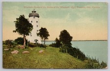 Windmill Prescott Ontario Canada 1920 Udb Postcard