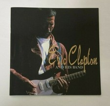 ERIC CLAPTON & HIS BAND Japan Tour 1993 Program Book 32 Pages 11.0X11.0 Inches