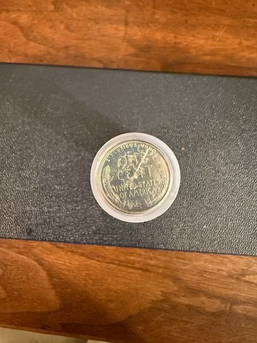 1943 P Lincoln Steel Cent Roll of 50 - Picture 2 of 4