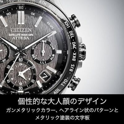 CITIZEN CC4058-67X ATTESA ACT LINE ATTESA SUPER TITANIUM ECO-DRIVE
