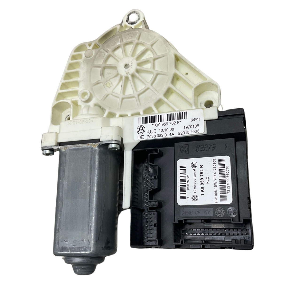 1K0959792R Front Door Window Regulator Motor Volkswagen Scirocco