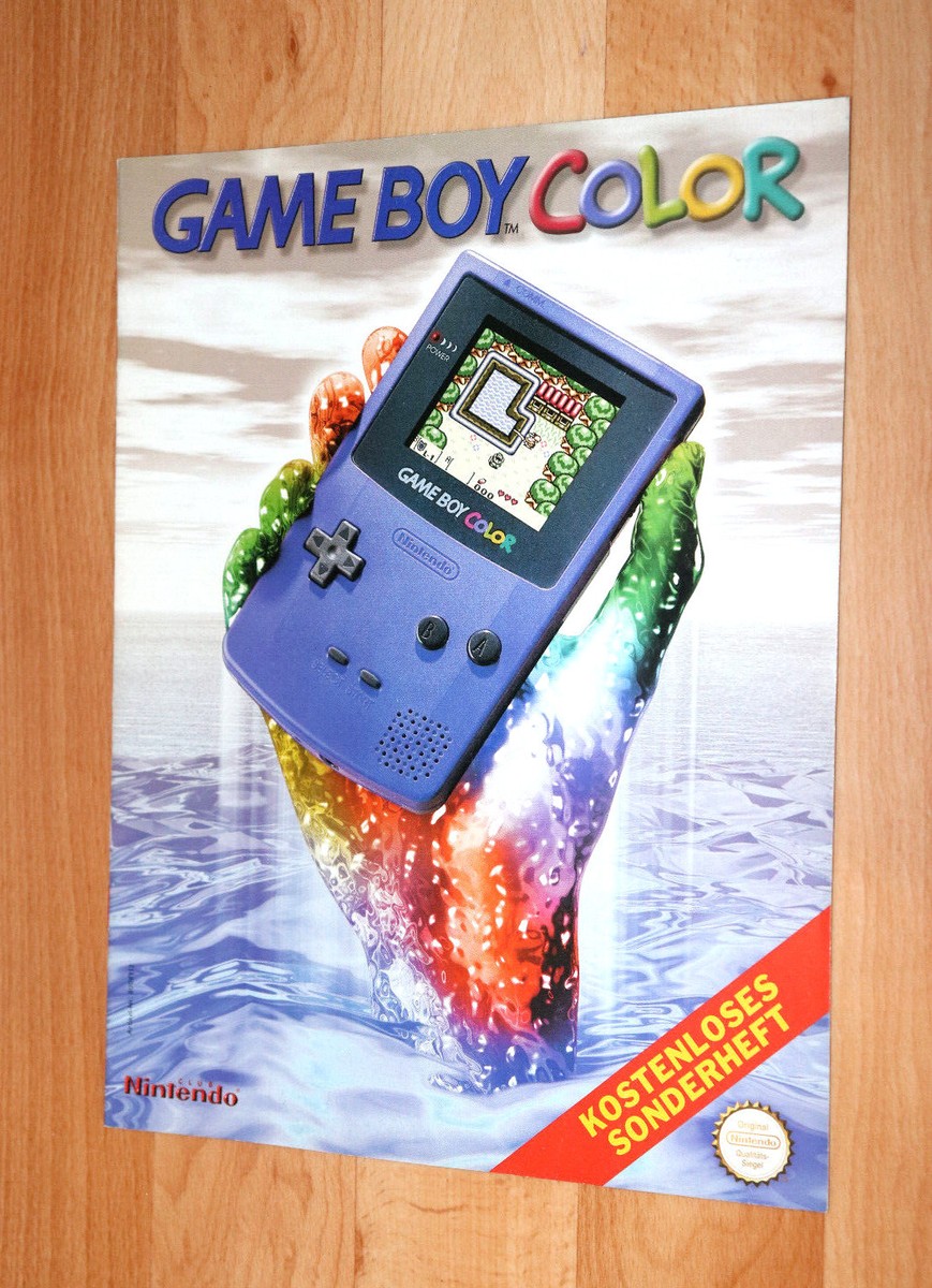 vintage Club Nintendo Game Boy Color Rare Comic Magazine Zelda