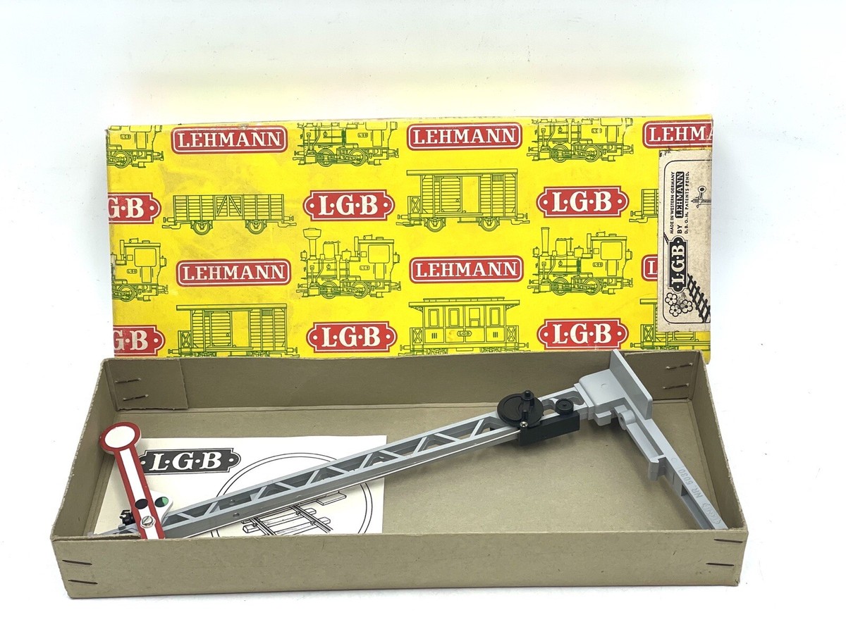 Sémaphore LGB 50300 – Échelle G – Neuf En Stock – Signal Manuel Pour Train Miniature
