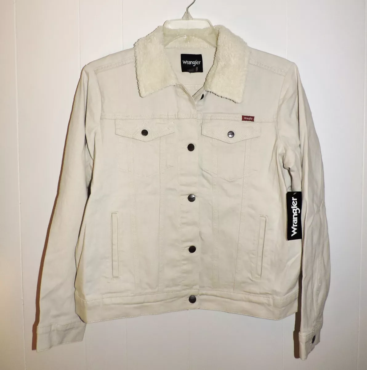 White wrangler jacket cheap