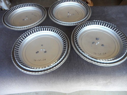 1976 - 1978 original Cadillac Eldorado hubcaps set (4) restored & polished - B - Picture 17 of 20