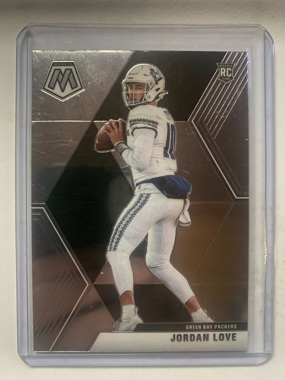 2020 PANINI Mosaic Jordan Love Variation SP Rookie #211