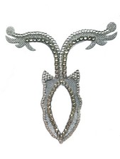 Intimcover Vagina Cover Aufkleber Selbstklebend Pads / Sticker Strass 42