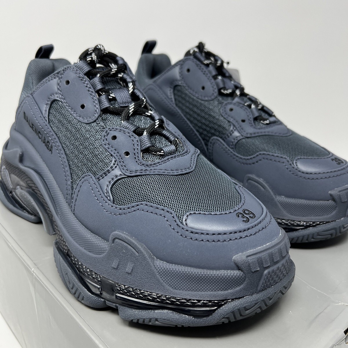 Balenciaga Triple S Women's Sneakers Size 39 EU / 9 US Dark Balenciaga Triple S Women's Sneakers Size 39 EU / 9 US Dark