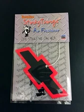 RED & BLACK CHEVY BOWTIE CAR AIR FRESHENER Chevrolet *BUY 5,GET 1 FREE ! rat rod