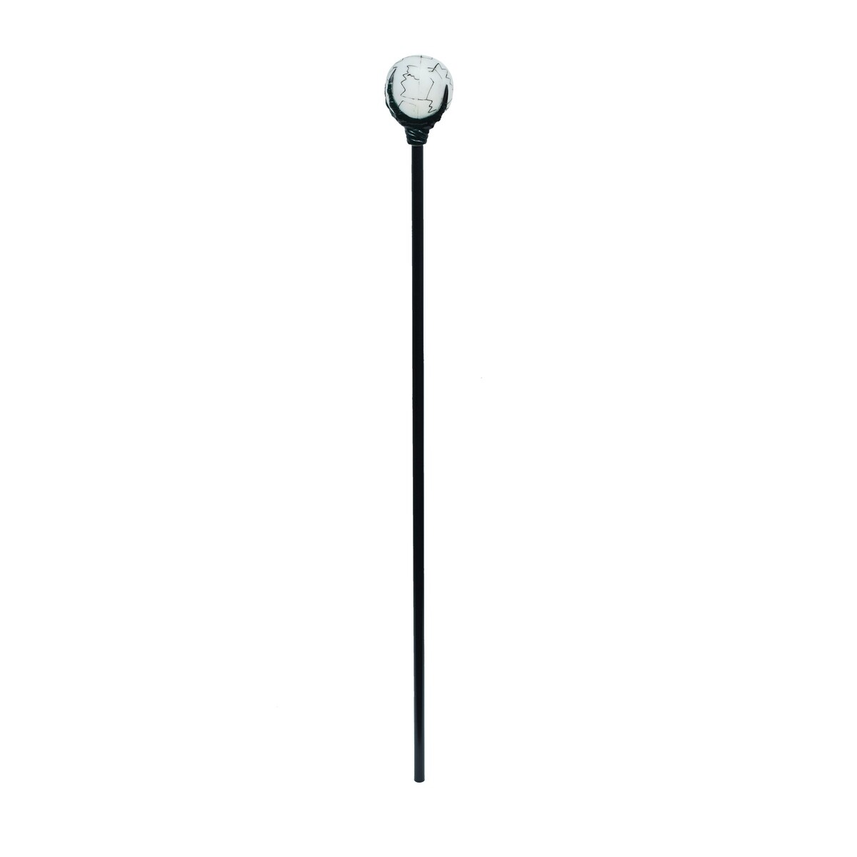 Wizard Claw Crystal Ball Walking Stick Magic Wand Cane Staff Costume Accessory