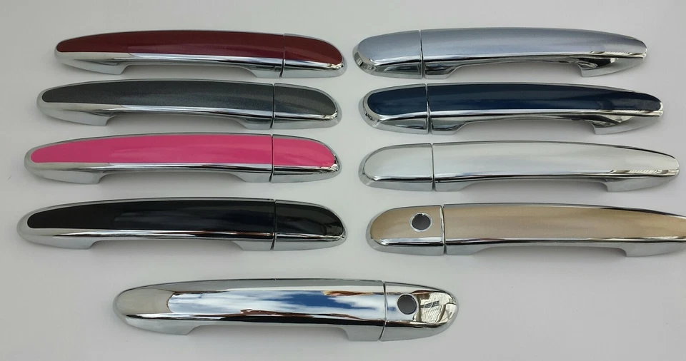 Superposiciones de manija de puerta personalizadas negras o cromadas 2009-2019 Mazda 6 tú eliges el color Foto 3 de 4