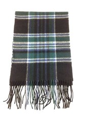  125 Club Room Mens Green Black Cashmere Winter Warm Shawl Muffler Neck Scarf