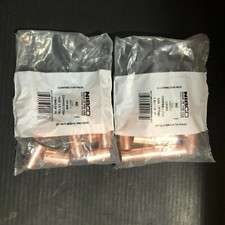 (20 PK) NIBCO CP-600 COPPER COUPLING SIZE: 1/2" C x C, MADE IN USA FREE SHIPPING