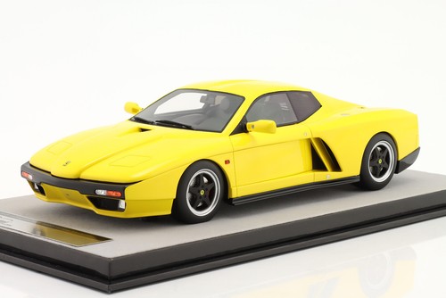 Tecnomodel Ferrari F.Z. Zagato 93 1/18 - Modèle Jaune 1993 - Neuve