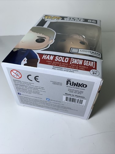 Star Wars Han Solo Funko Pop Snow Gear #86 Vaults Lootcrate Exclusive - Bild 5 von 5