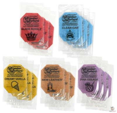 #ad Wonder Wafers Top 5 Scents Sample Pack of Air Fresheners 15 Pack $11.99