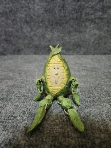 Vintage Anthropomorphic Shelf Sitter Figurine CORN ON THE COB - Picture 2 of 15
