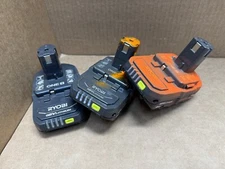 [3-PACK] GENUINE RYOBI ONE+ [PBP006] 18V 2.0 AH LITHIUM-ION BATTERY - [DIRTY]