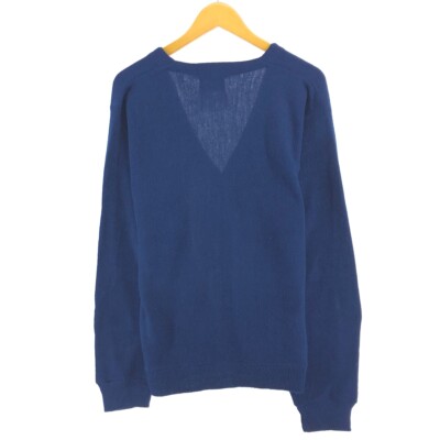 70's〜 Sears Acryl Knit Cardigan 70'S Sears acrylic knit cardigan, men's size L, vintage
