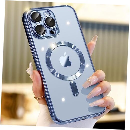 for Case with Integrated Camera Lens Protection, iPhone 13 Pro Max SBlue