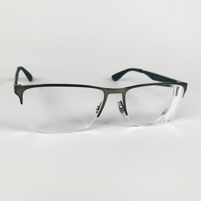 RAY-BAN Brille SATIN GUNMETAL HALF RIM Brillengestell MOD: RB 6335 2855