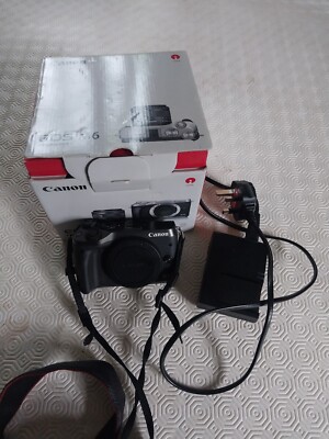 CANON EOS M6 24MP MIRRORLESS COMPACT CAMERA - WITH BOX & CHARGER