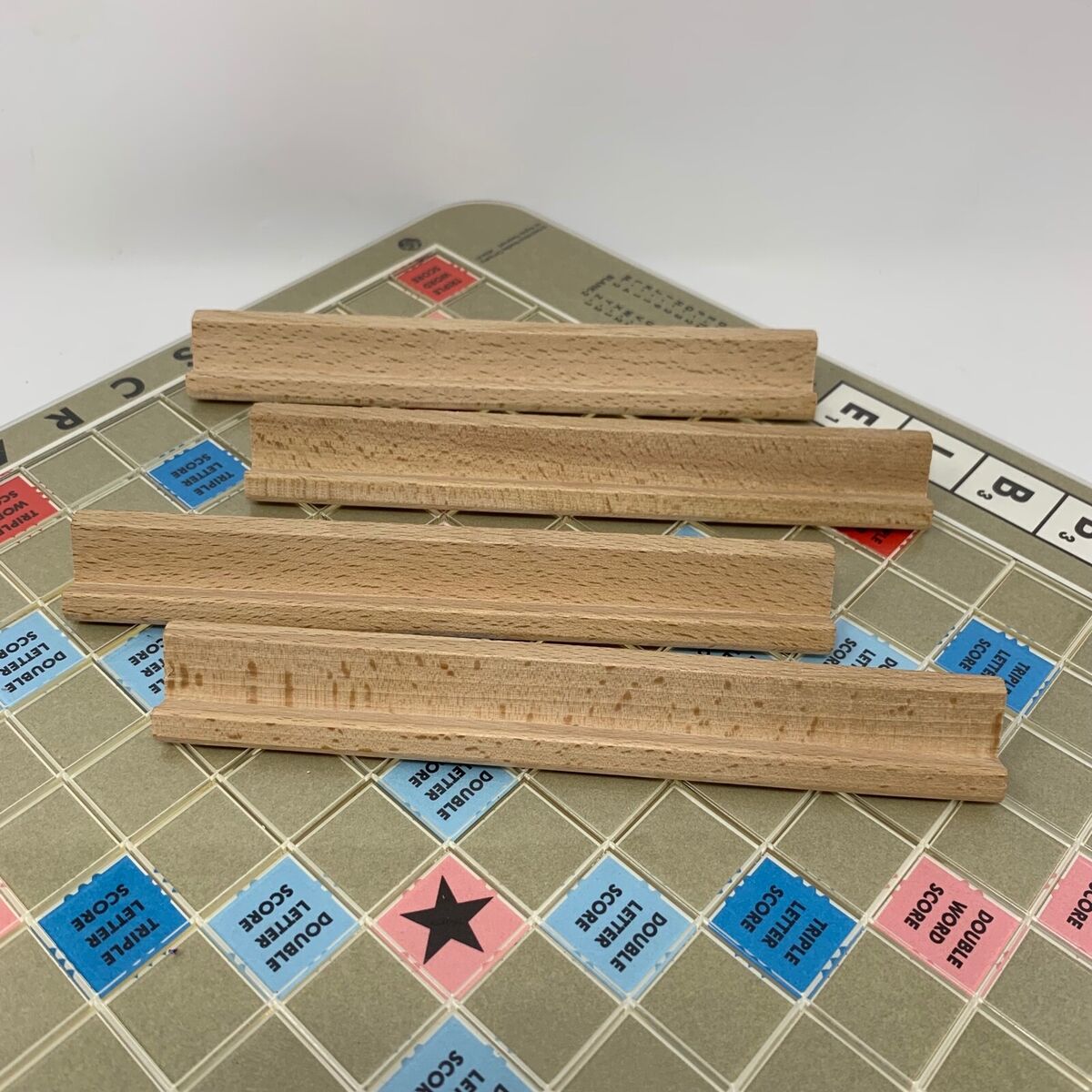 Scrabble Deluxe Edition Turntable Rotating Board Game MB Scrabble Deluxe Edition Turntable Rotating Board Game MB