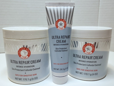 First Aid Beauty Ultra Repair Cream Intense Hydration for Dry Skin 13 oz READ DE