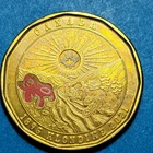 1896-2021 Klondike Gold Rush CANADA 1 DOLLAR Coloured LOONIE COIN Combined Ship