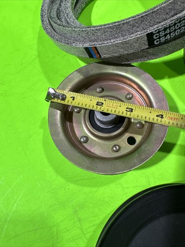 Complete 46" Deck Pulley Belt Kit For Husqvarna YTH18K46 YTH23K46 YT46LS 46" Kit - 第 8/9 張圖片