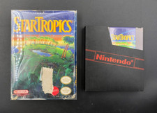 StarTropics (Nintendo Entertainment System, NES) in Box w/ Sleeve + Protector