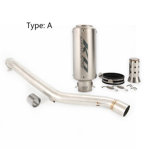 For Suzuki DRZ400S DRZ400SM 2000-2024 Exhaust Pipe 51mm Muffler Silencers Tips - Picture 4 of 13