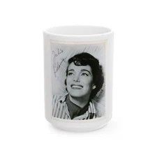 Julia Adams #56 (Vintage Female Icon) White Coffee Mug
