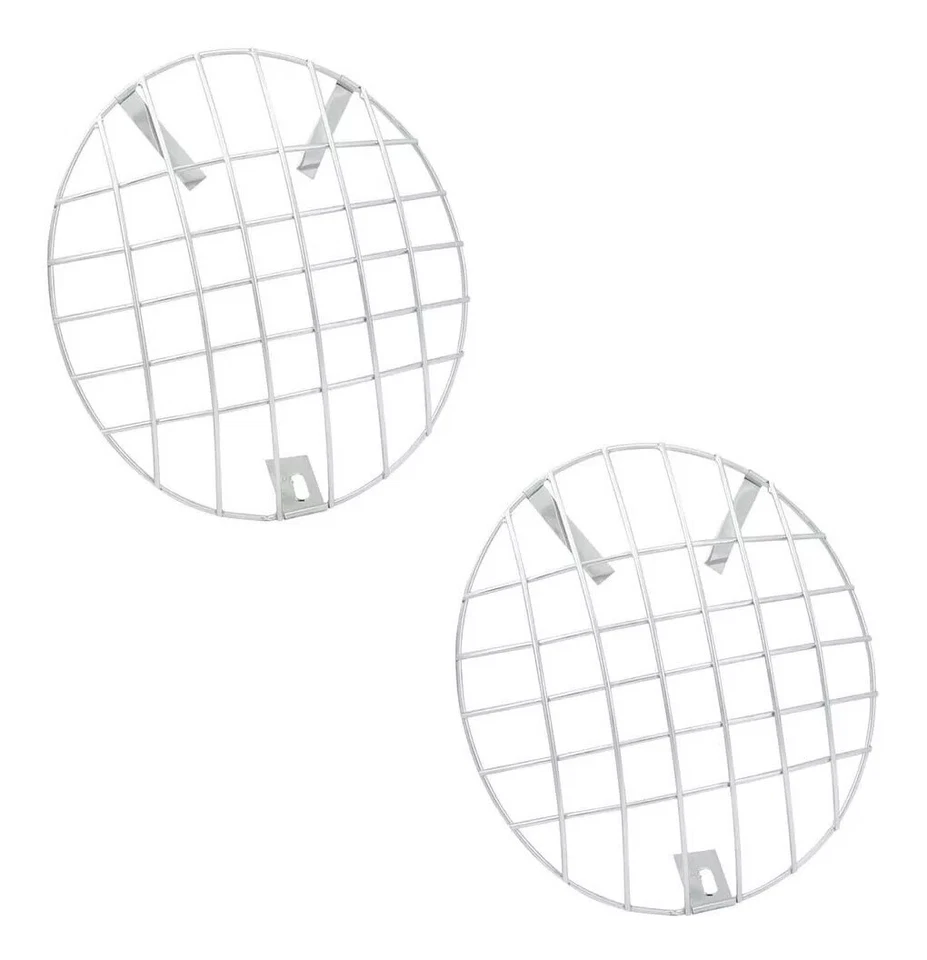 Par de parrillas de faros de malla para VW T2 BUS BUG T1 Beetle -67 Foto 2 de 4