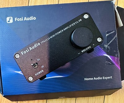 Fosi Audio TDA7498E Home Stereo Amplifier Hi-Fi Class D Amp 2 Channel
