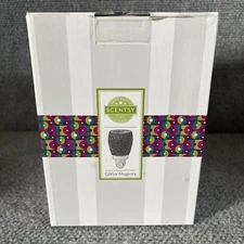 Scentsy Glitter Magenta Plug-In Mini Warmer – Pink Sparkle Wall Nightlight HTF