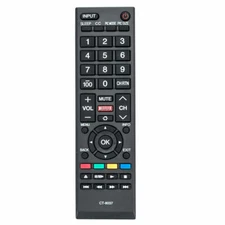 CT-8037 Replace Remote for Toshiba TV 40L3400 40L3400U 50L3400 58L5400 65L5400