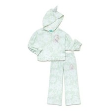 365 Kids from Garanimals Girls Zip Hoodie and Pants Outfit Set, 2-Piece, Size 7