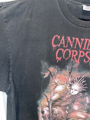 Cannibal Corpse 2001 Spring Neckbreak Tour! Vintage Men's Concert