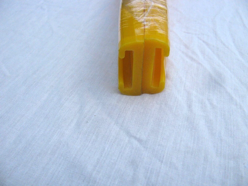 Guirlanda Amarela Hyfax Slides Sliders Runners 26-41.63-1-0106 para Ski Doo Conjunto de 2 - Imagem 3 de 4