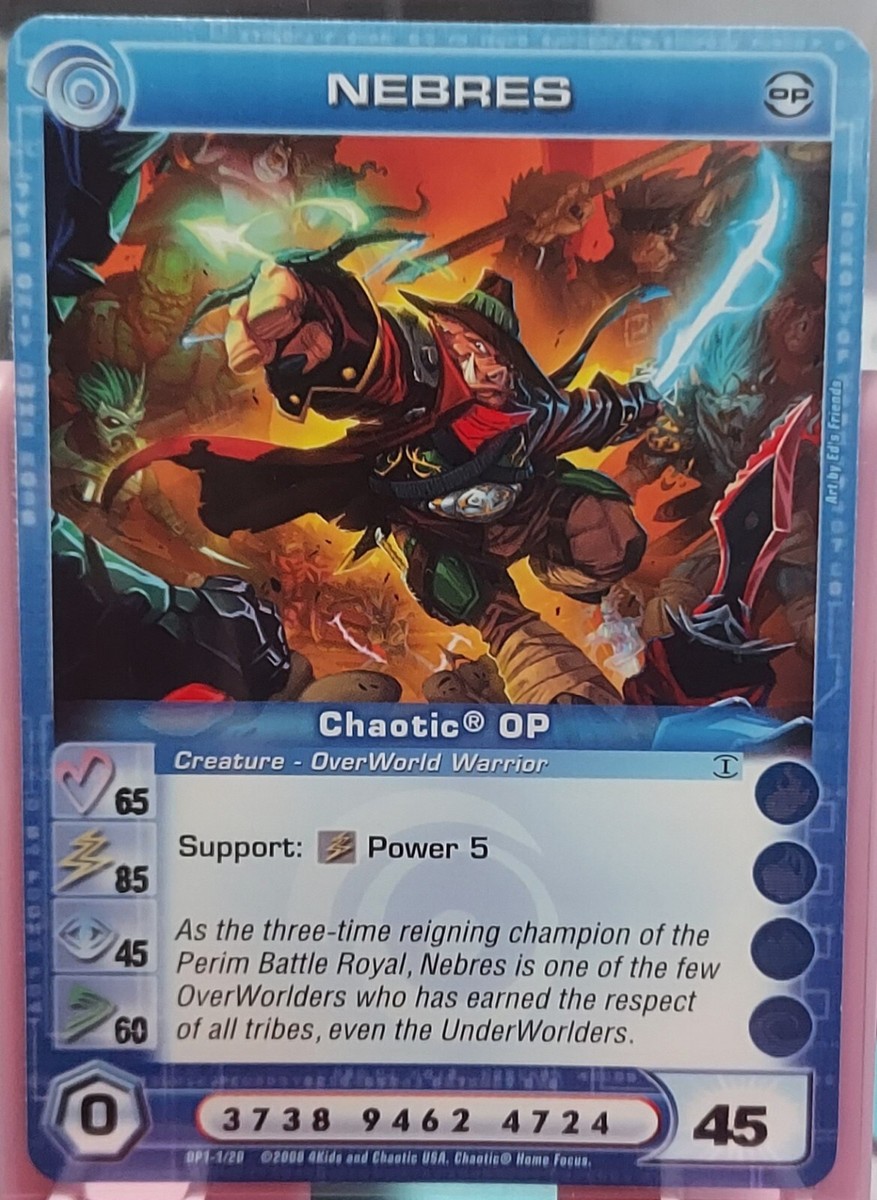 Chaotic Nebres OP Random Stats | eBay