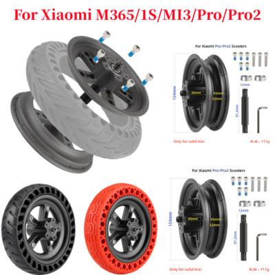 Hinterradabdeckung Nabenfelge Zubehör für Xiaomi M365/1S/MI3/ Pro/Pro2 E-Scooter