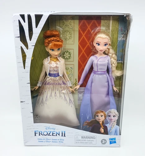 Disney Frozen 2 Palace Sisters Elsa & Anna Fashion Doll 2-Pack Set *Damaged Box*