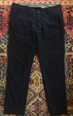 NN.07 Men s 36/31 Simon Pinstripe Navy Cotton Pants