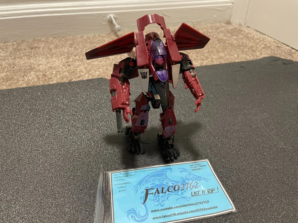 RARE Hasbro / TOMY Transformers Revenge of the Fallen Thrust action figure - Image 4 of 4