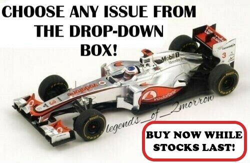DEAGOSTINI BUILD YOUR OWN 1/8 MCLAREN MP4/23 LEWIS HAMILTON